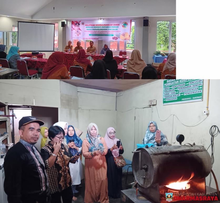 PELATIHAN KEWIRAUSAHAAN UMKM BERBASIS KOMODITI NANAS MADU, LENGKENG DAN SALAK