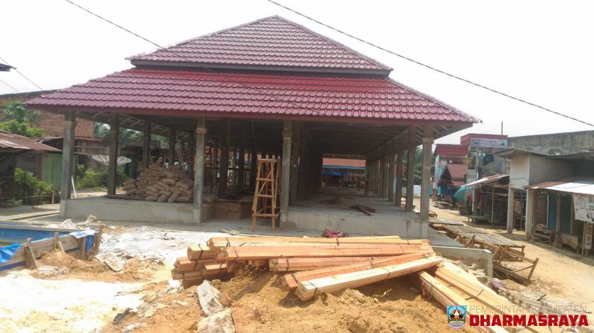 Pembangunan Pasar Nagari Koto Gadang Kabupaten Dharmasraya